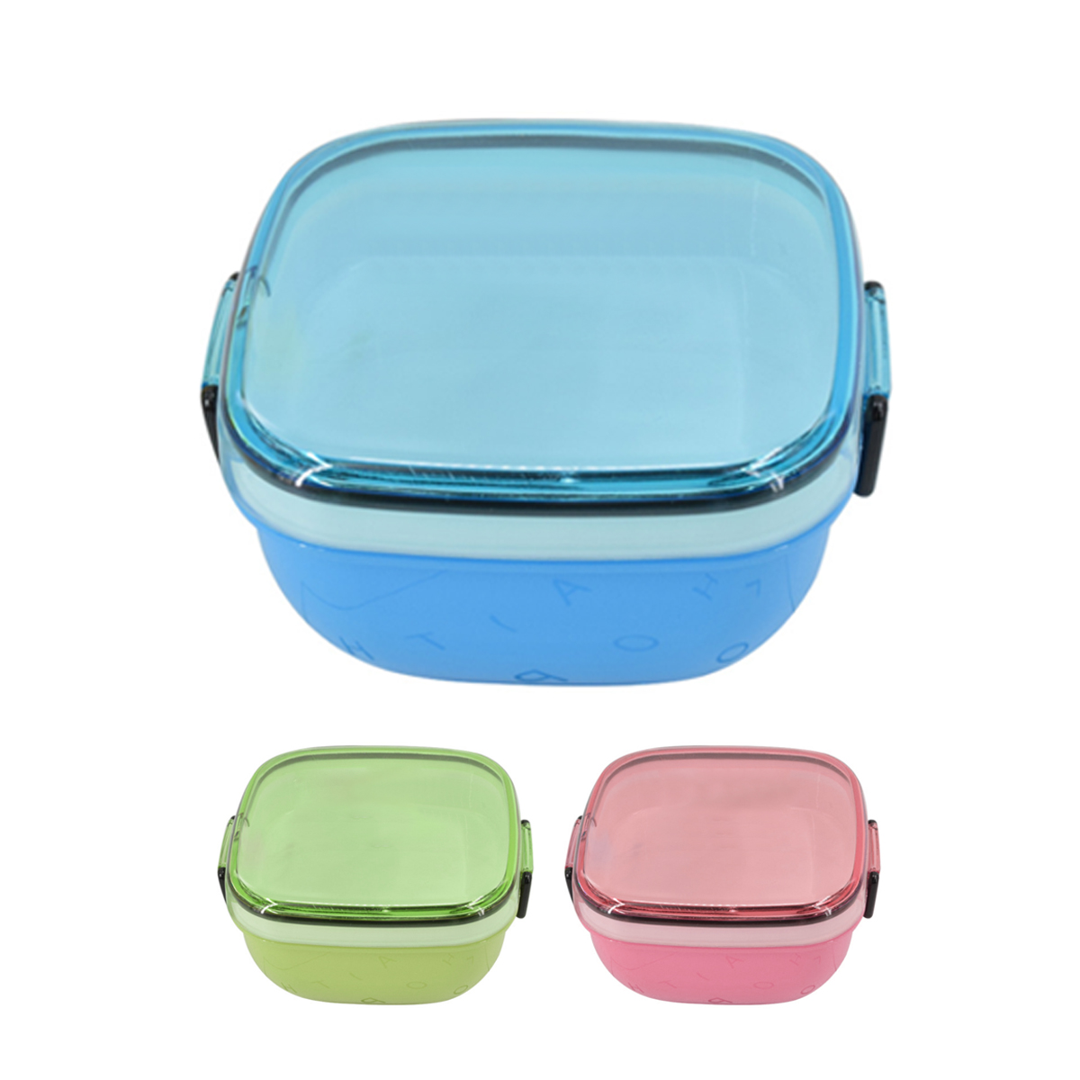 Square Double-Layer Lunch Box